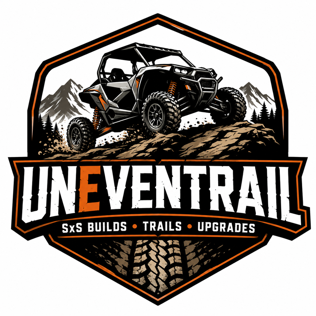 UnevenTrail badge logo